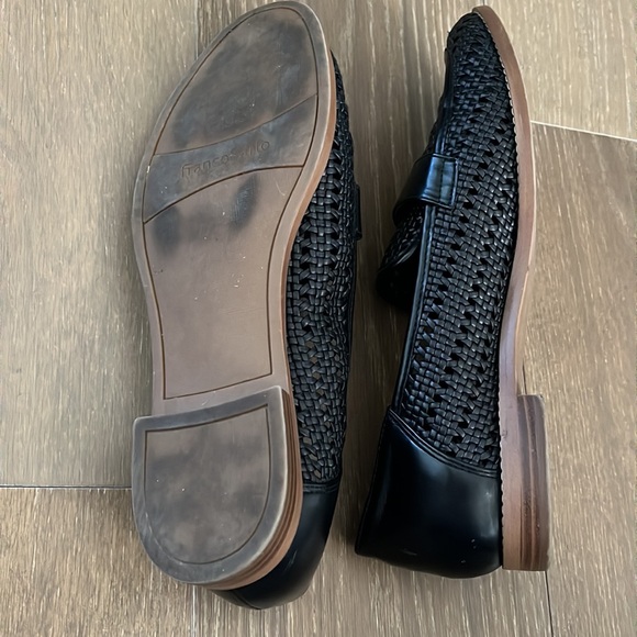 Franco Sarto Faux Leather Woven Flats size 9.5 - Picture 8 of 10